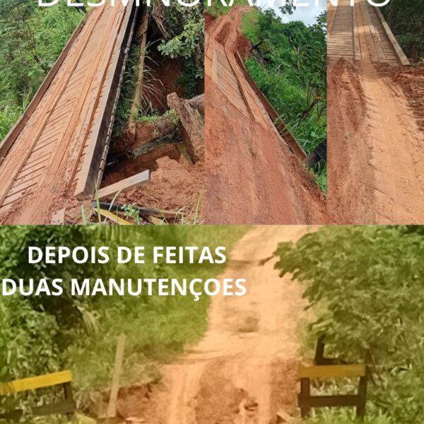 Moradores e Estudantes Cobram Intervenção de Cleomar Portela Após Desmoronamento da Cabeceira de Ponte que Dá Acesso ao Ramal Saraiva, em Epitaciolândia — Veja Fotos