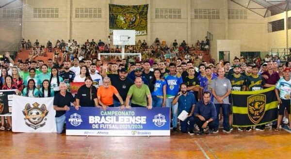 Prefeitura de Brasileia abre Campeonato Municipal de Futsal 2025 com maior premiação da história