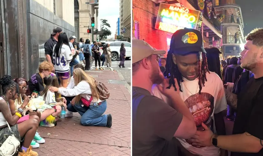 Mais de 900 pessoas aceitam Jesus em evangelismo de Carnaval nos EUA: ‘Deus fez isso’