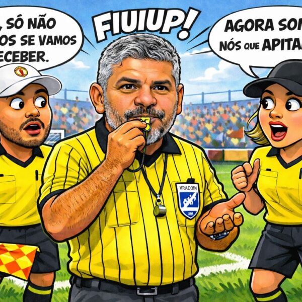 Apito calado e bolso vazio: árbitros viram coadjuvantes enquanto a prefeitura banca o espetáculo em Epitaciolândia