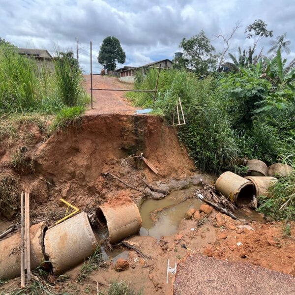 Brasiléia: Após enxurrada rua de acesso aos bairros Alberto Castro, Eldorado e Samaúma receberá drenagem e pavimentação