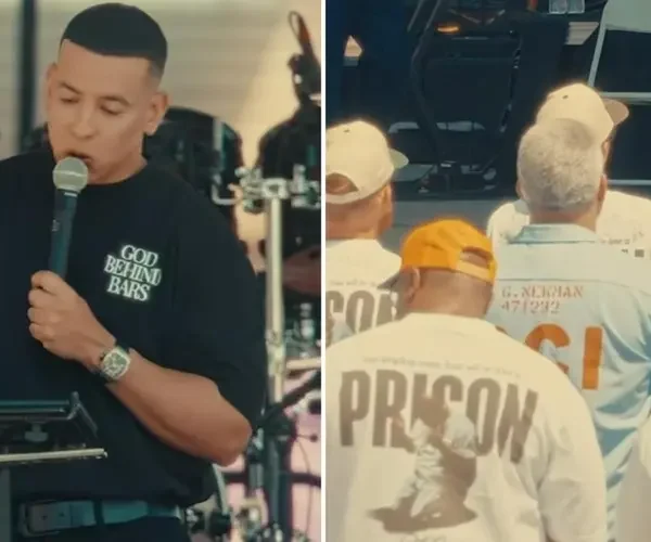 Daddy Yankee prega o Evangelho a 2.000 detentos em prisão nos EUA: ‘Sejam livres em Cristo’