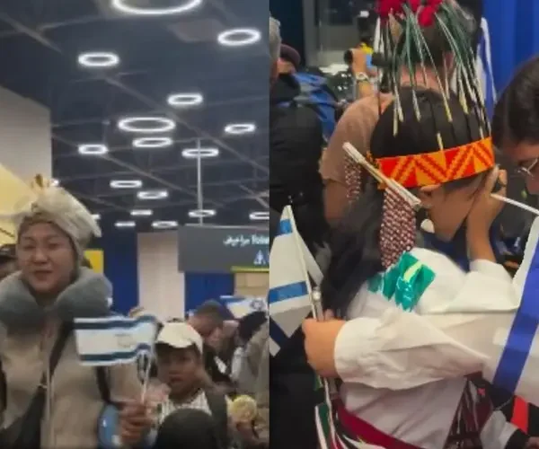 Mais de 250 indianos descendentes de tribo bíblica chegam para morar em Israel