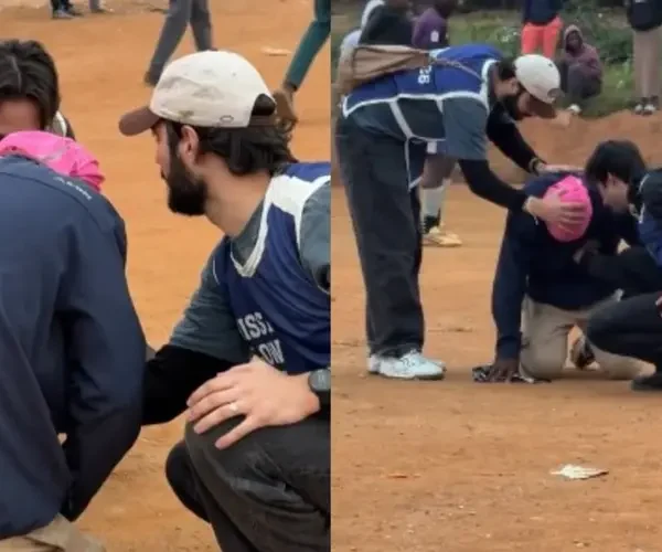 Viciado aceita Jesus após ouvir conversa de evangelistas na África: “Deus me chamou”