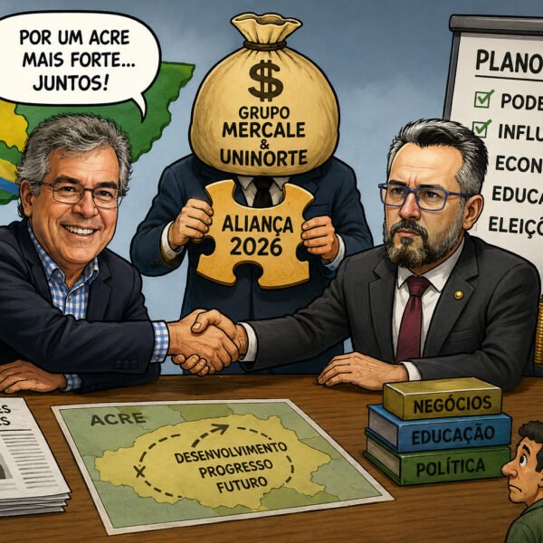 Política de Acordos e Conchavos: Articulações entre Alan Rick, Jorge Viana e Grupo Mercale/Uninorte Acendem Alerta no Acre