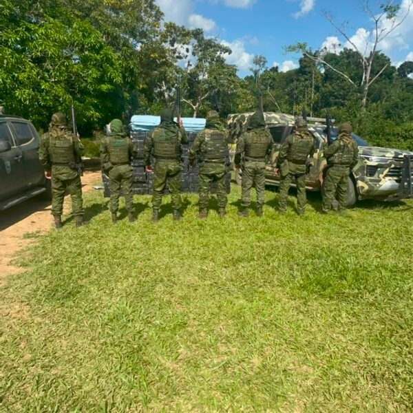 GEFRON apreende 48 mil desodorantes durante operação de combate aos crimes transfronteiriços